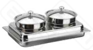 Поднос с емкостями для первых блюд CALEIDO GN 11 53х325см нержсталь F1805556