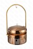 Мармит настольный чефиндиш круглый 8л Mughal Gold Rose MG02CC8
