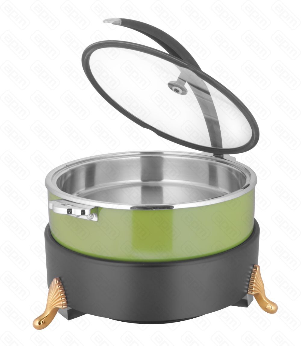 Мармит настольный чефиндиш круглый 65л Green Poppins PPBG6