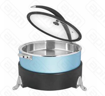 Мармит настольный чефиндиш круглый 65л Blue Poppins PPBBU6